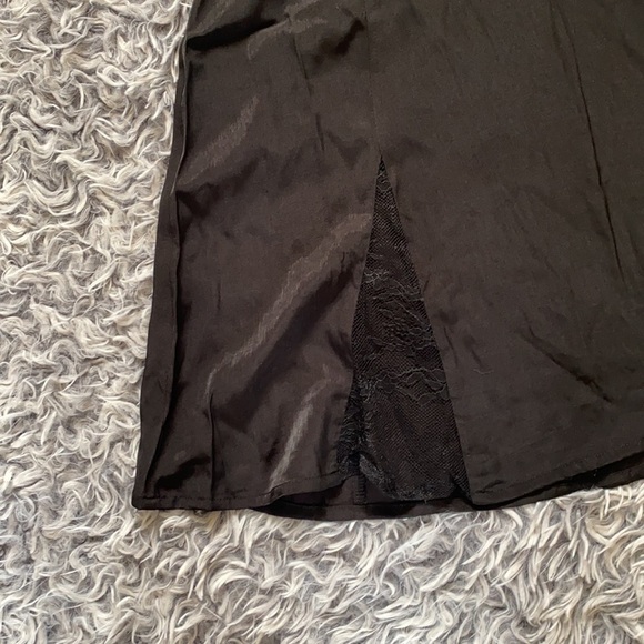 NWOT Princess Polly Black Floreto Mini Dress - Picture 7 of 12